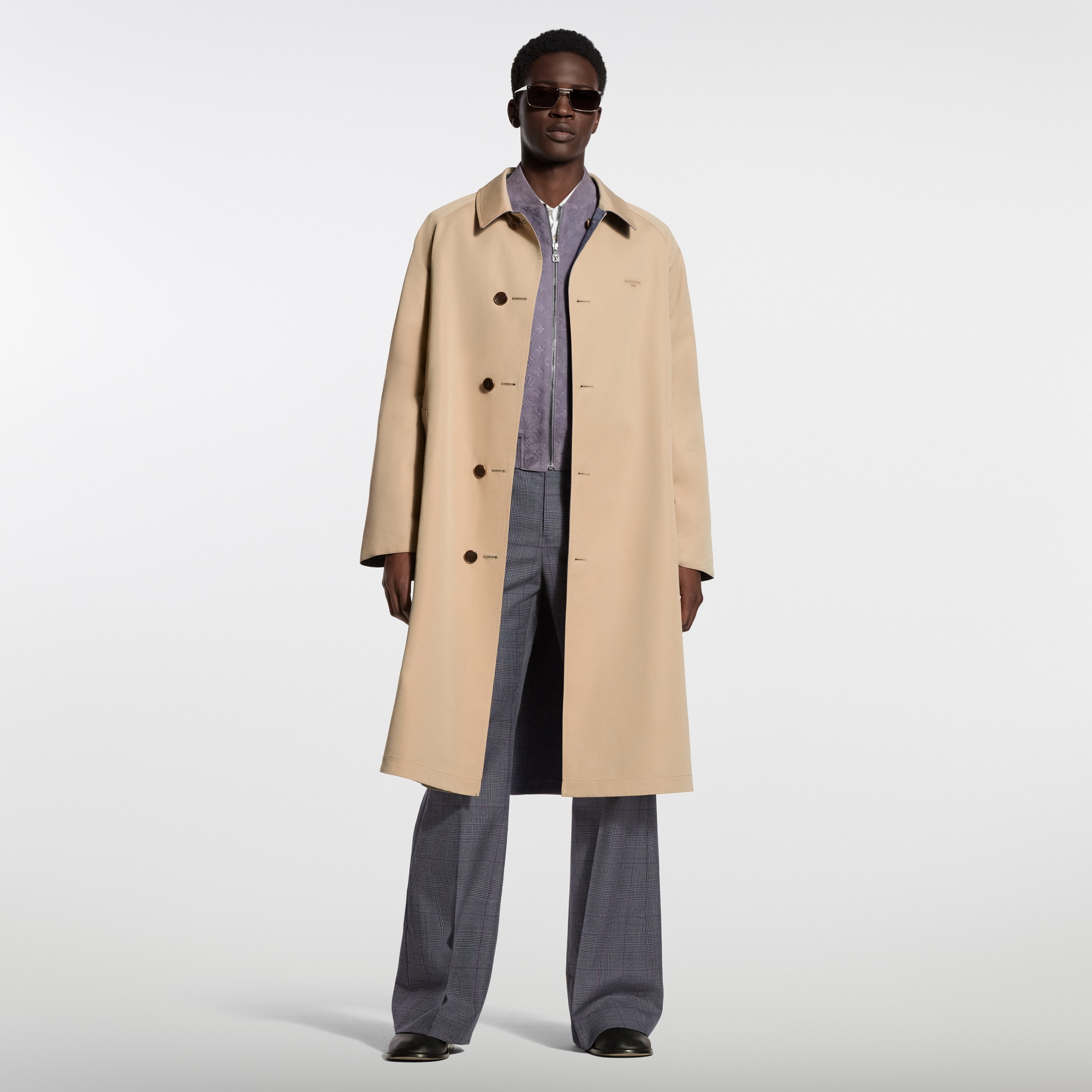 Reversible Cotton Silk Trench Coat - Ready to Wear | LOUIS VUITTON